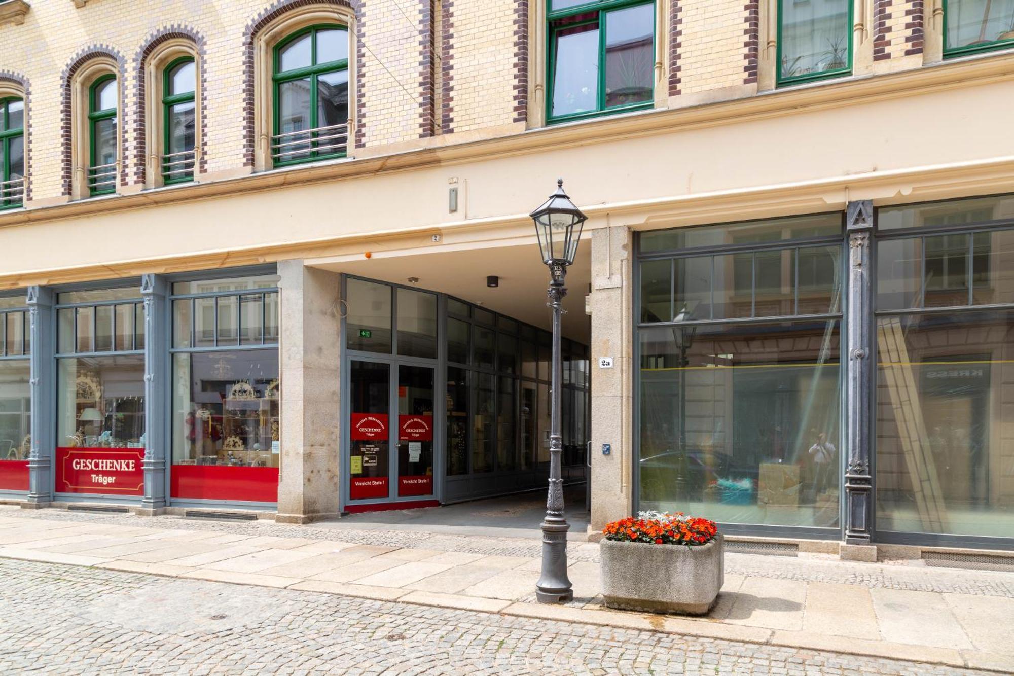 Soulscape Apartments Loft Zwickau Citycenter Mit Tg-Stellplatz, Magenta-Tv Und Klima Bagian luar foto